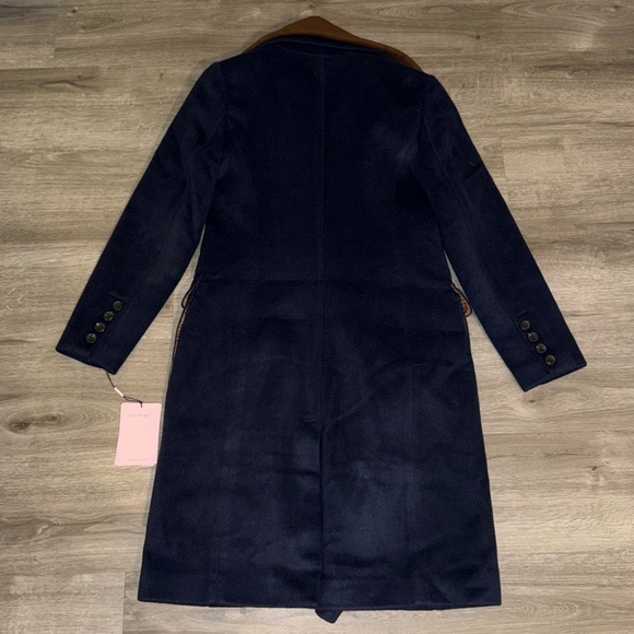 Avec Les Filles double breasted coat with cardigan dickie - Picture 13 of 16